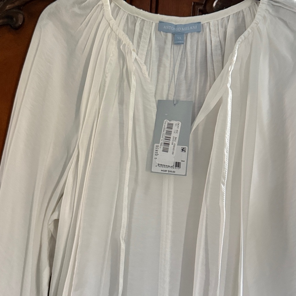 Antonio Melani long sleeve blouse NWT - Picture 8 of 8
